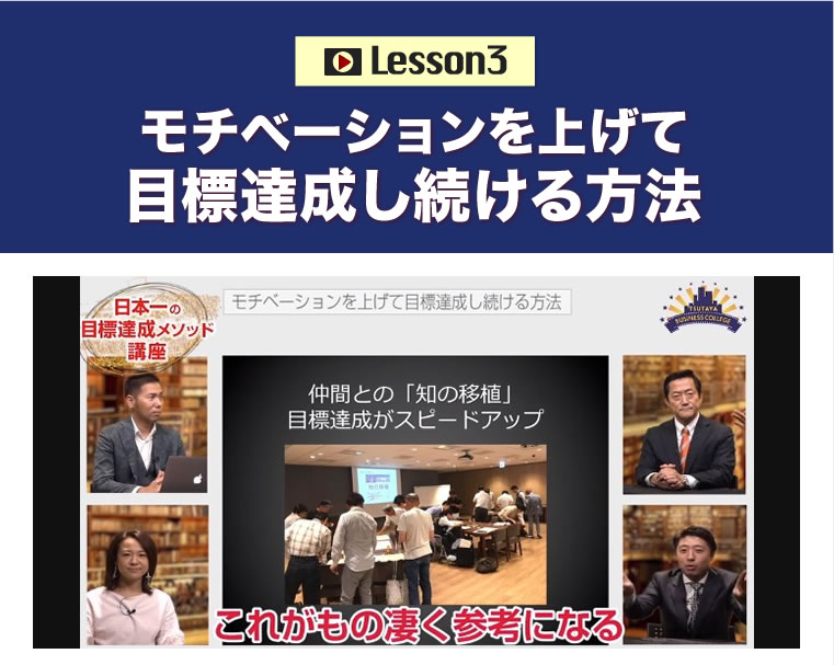 モチベーションを上げて目標達成し続ける方法