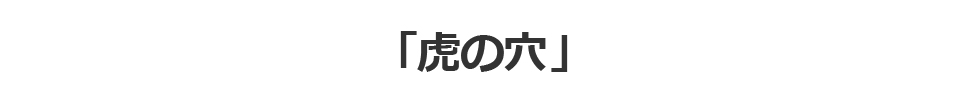 「虎の穴」